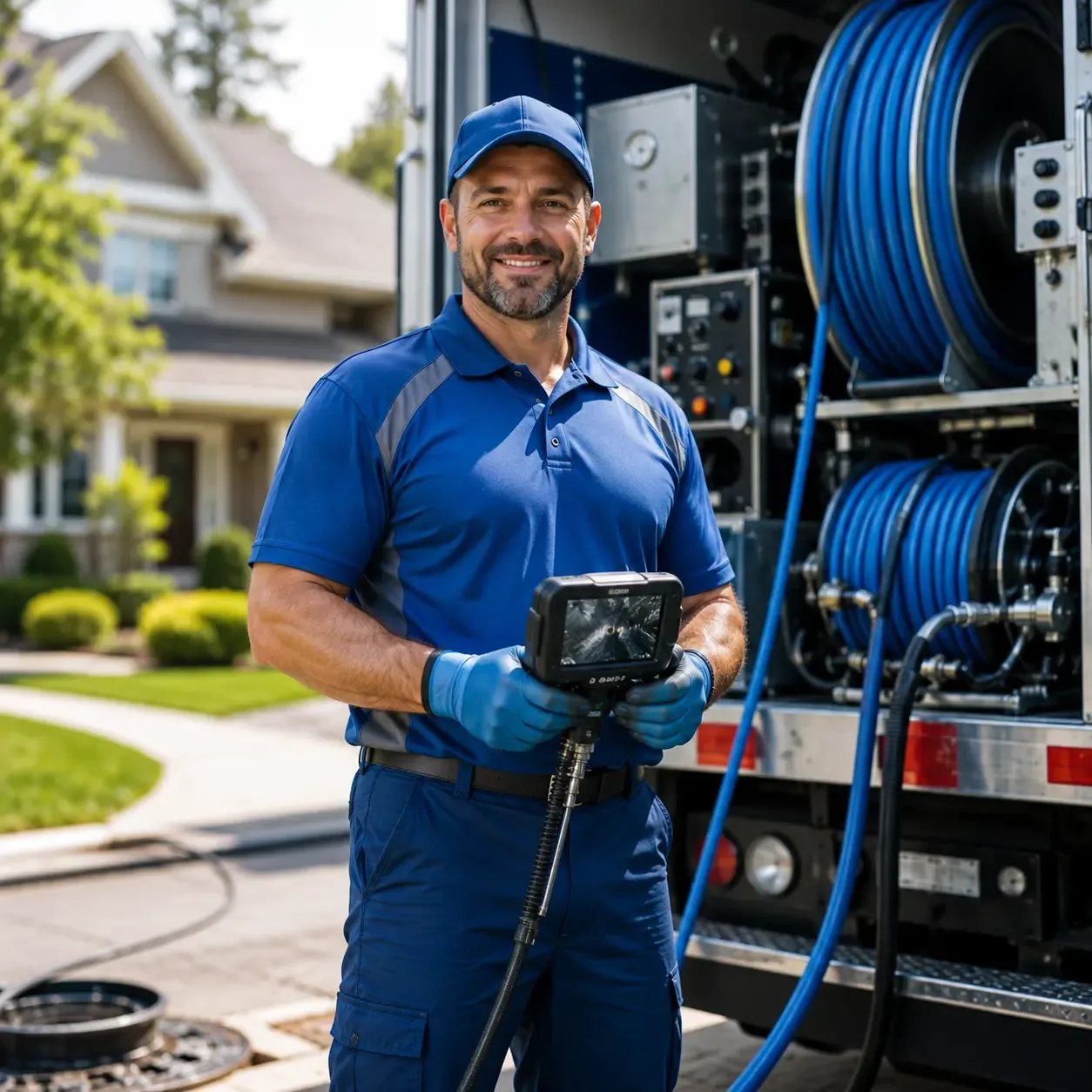 Local outdoor drain cleaning specialists in Covington, VA